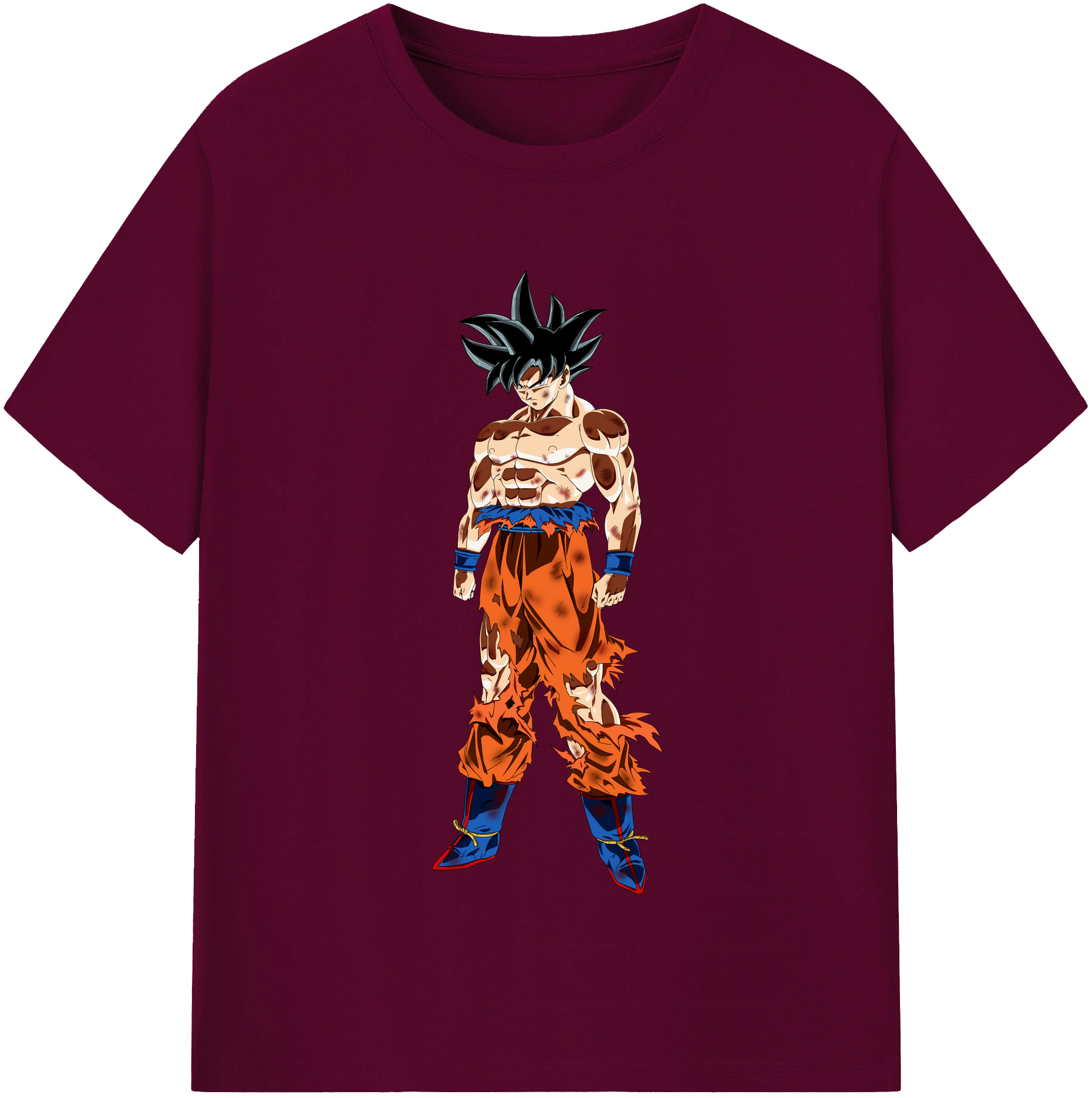 （画像用） ドラゴンボール 孫悟空（そん ごくう）Son Goku カカロット DRAGON BALL Kakarotto レディースカジュアルプリントTシャツ（綿100％）